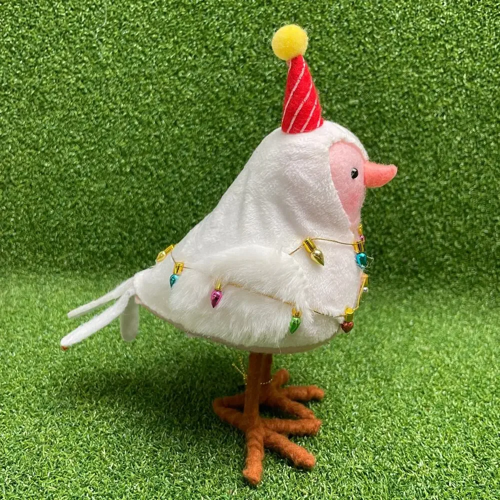 Target Wondershop Featherly Friends Tinsel Christmas Bird Figurine